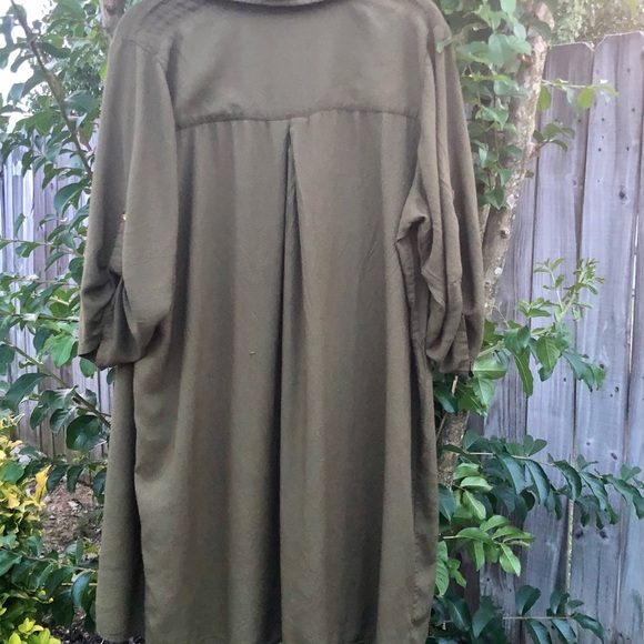 Speed Control Dress Shirt Mini Plus Size 1X - Picture 9 of 14